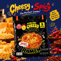 OTOKI Stir-Fry Cheesy Spicy Chili and Cheddar Ramen pack of 5, 120g each