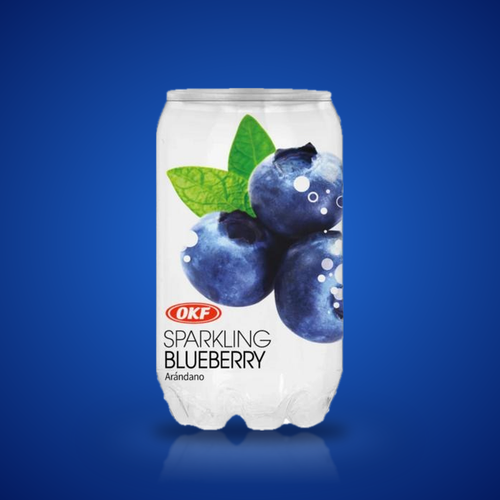 OKF Sparkling Blueberry 350ml can