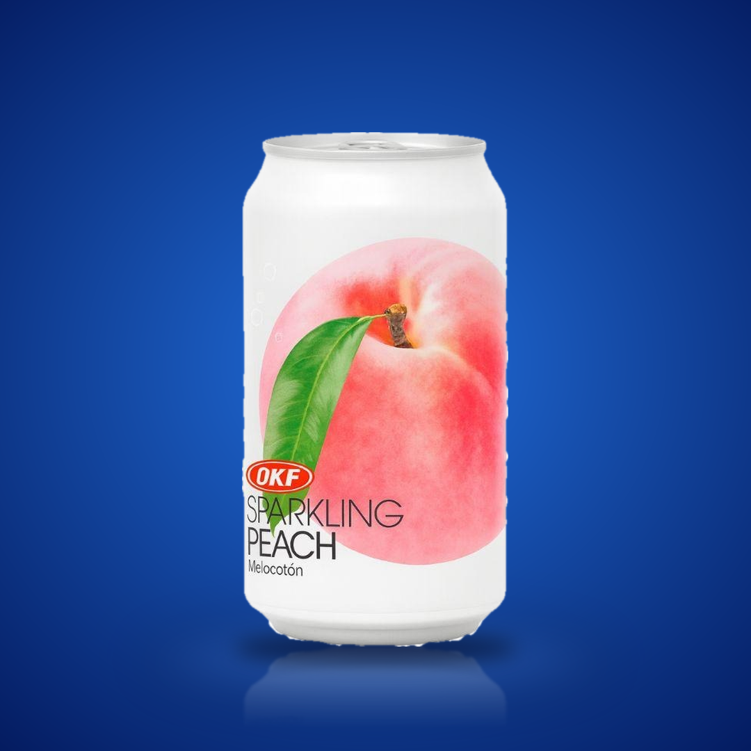 OKF Sparkling Peach 350ml can