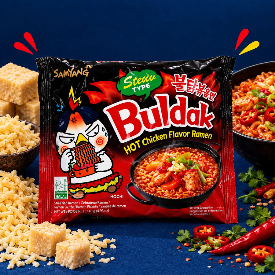 Samyang Buldak Stew Type Hot Chicken Flavor Ramen 140g pack
