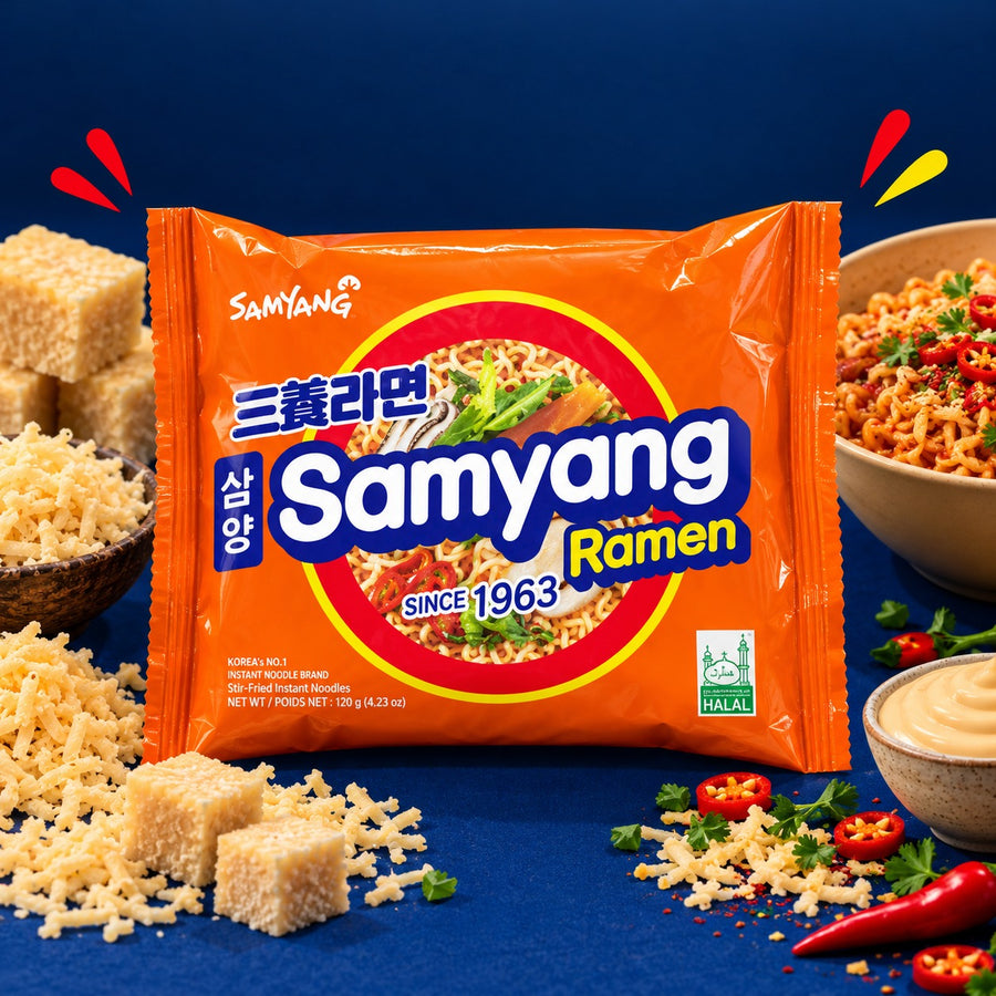 Samyang Ramen Original 120g orange pack
